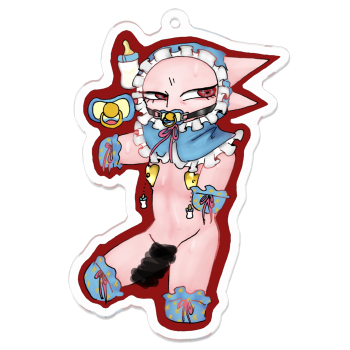 アクリルキーホルダー - 70 x 70 (mm)