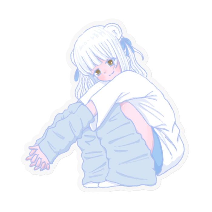 ステッカー - 100 x 100 (mm)