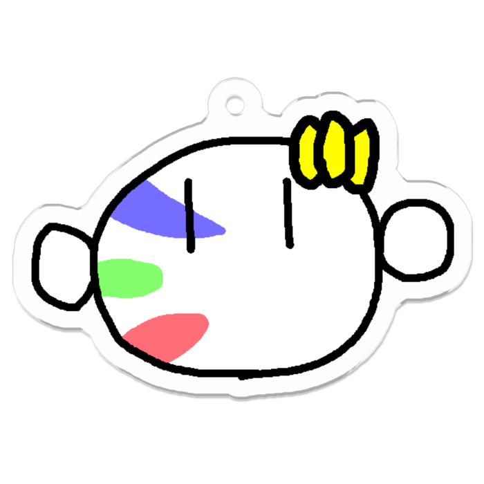 アクリルキーホルダー - 50 x 50 (mm)