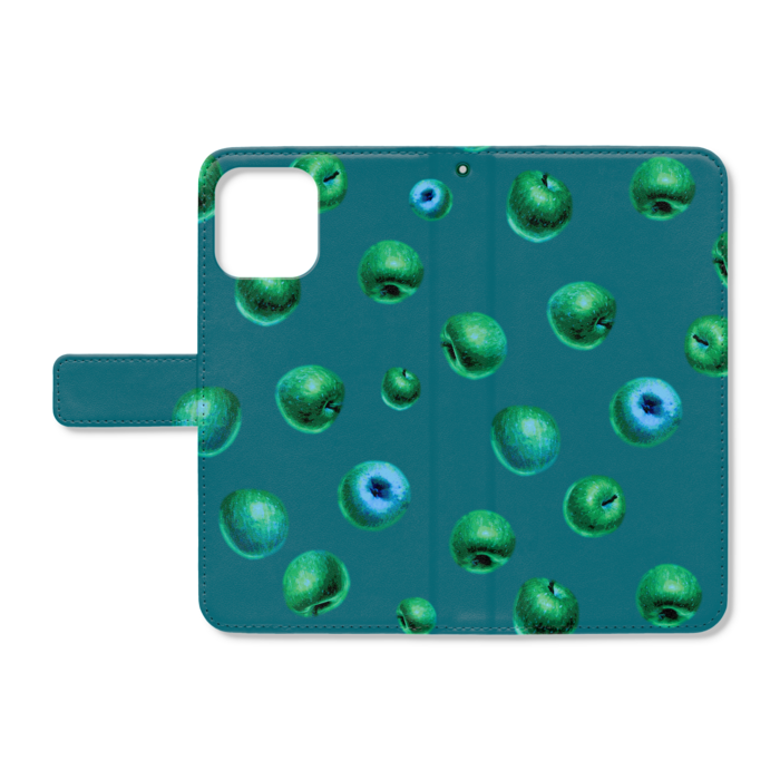 手帳型iPhoneケース - iPhone12 ProMax - ストラップ穴 あり