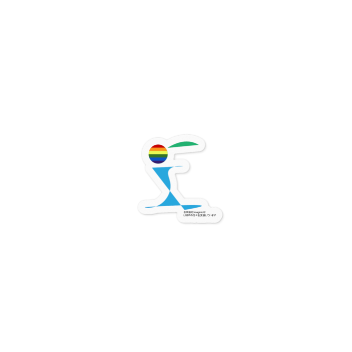 ステッカー - 100 x 100 (mm)