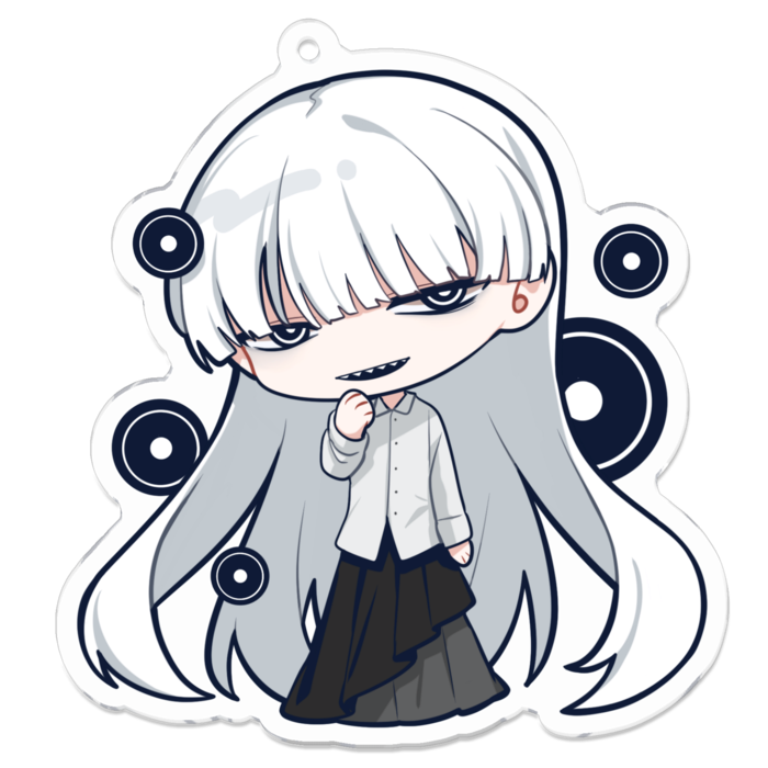 アクリルキーホルダー - 70 x 70 (mm)