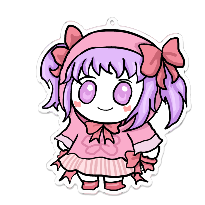 アクリルキーホルダー - 100 x 100 (mm)