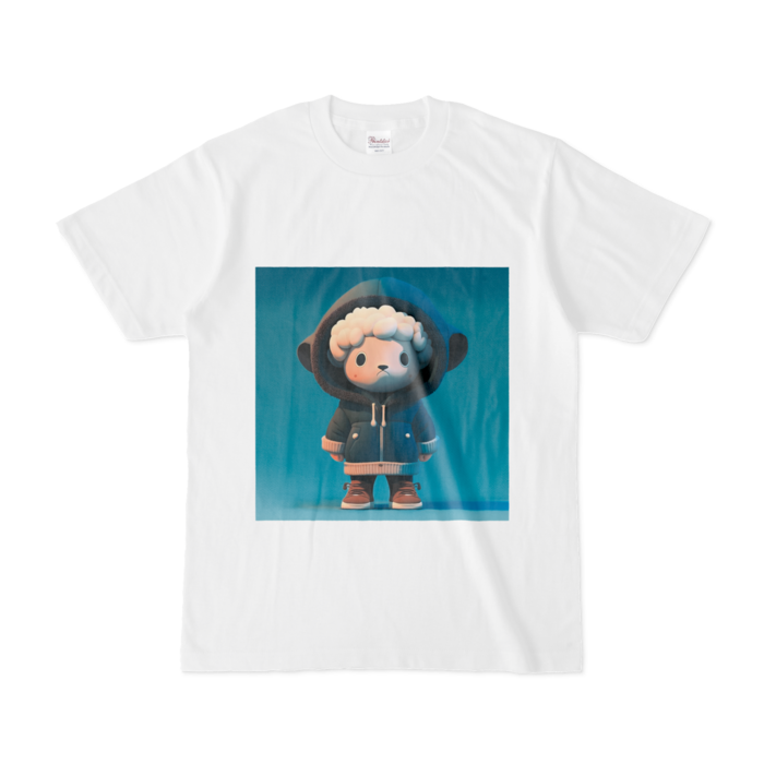 Tシャツ - S - 白(羊）