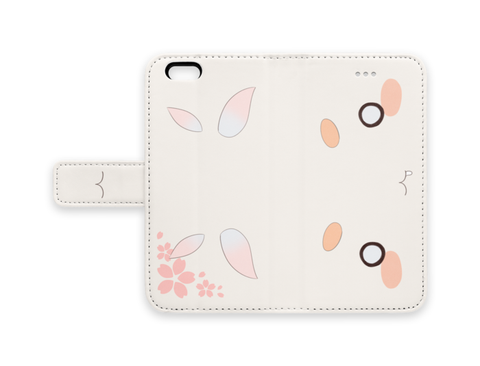 手帳型iPhoneケース - iPhone6 - ストラップ穴 なし