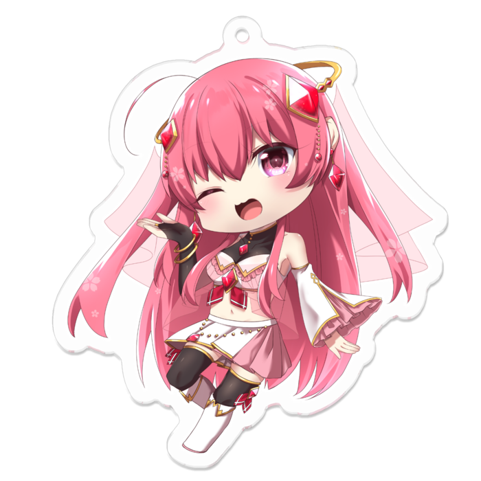 アクリルキーホルダー - 70 x 70 (mm)