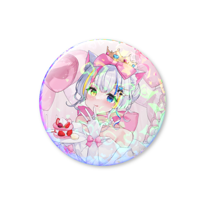 ホログラム缶バッジ - 56mm