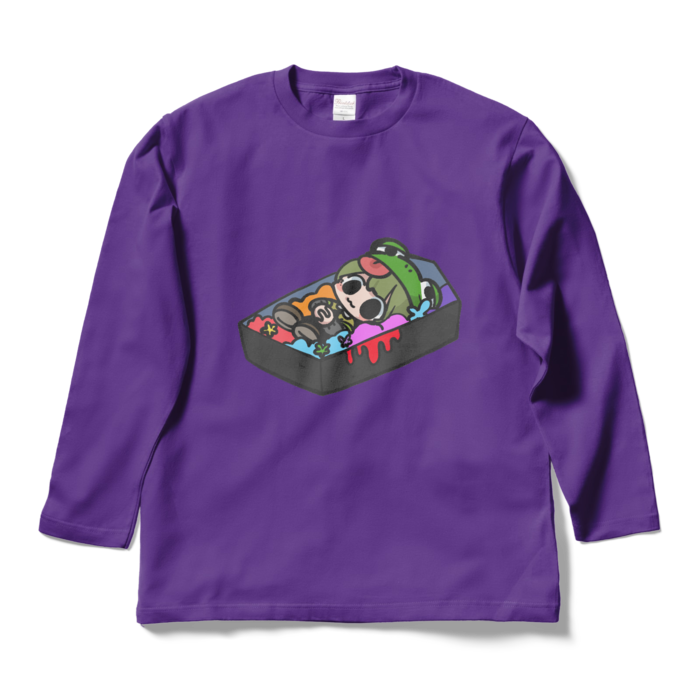 ロングスリーブTシャツ - L - パープル