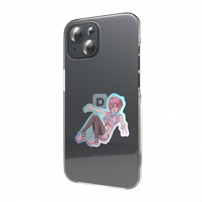 オーロラスマホステッカー - 縦