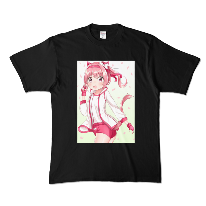 カラーTシャツ - XL - ブラック (濃色)