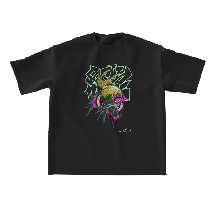 ビッグシルエットTシャツ - L - 正面