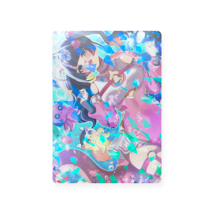 ［クリスタル］プラスチックカード - トレカ（63 × 88mm）