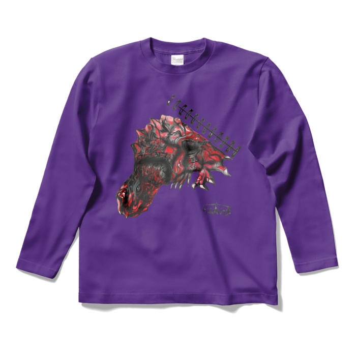 ロングスリーブTシャツ - S - パープル