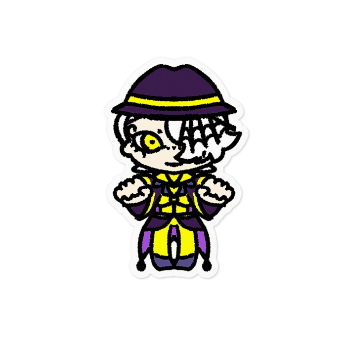 ステッカー - 100 x 100 (mm)