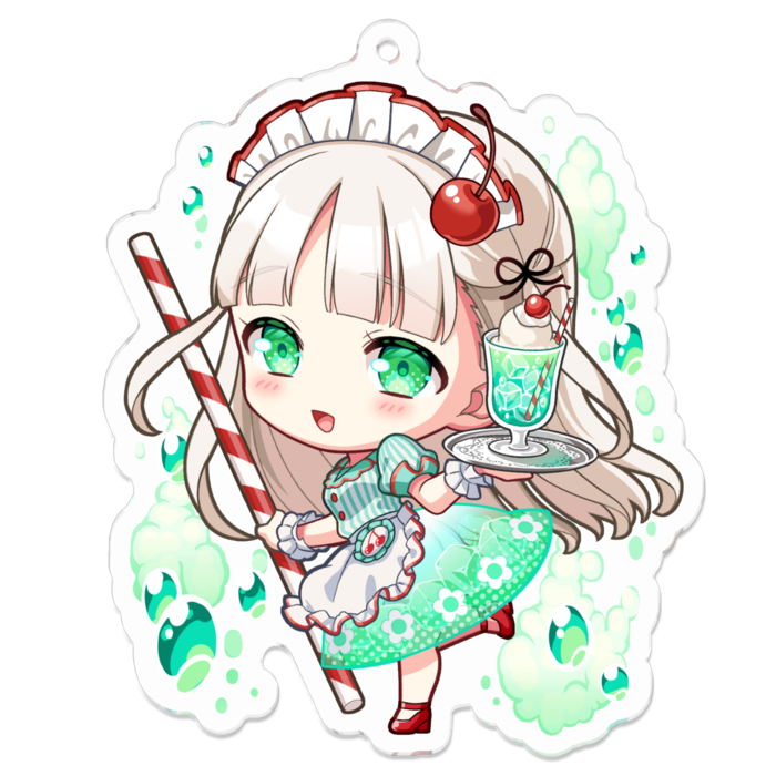 アクリルキーホルダー - 70 x 70 (mm)