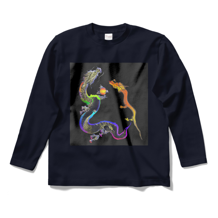 ロングスリーブTシャツ - S - ネイビー