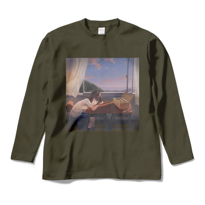 ロングスリーブTシャツ - M - アーミーグリーン