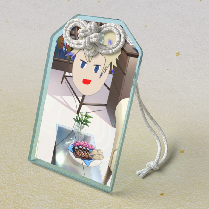 アクリルお守り - 50 × 80mm