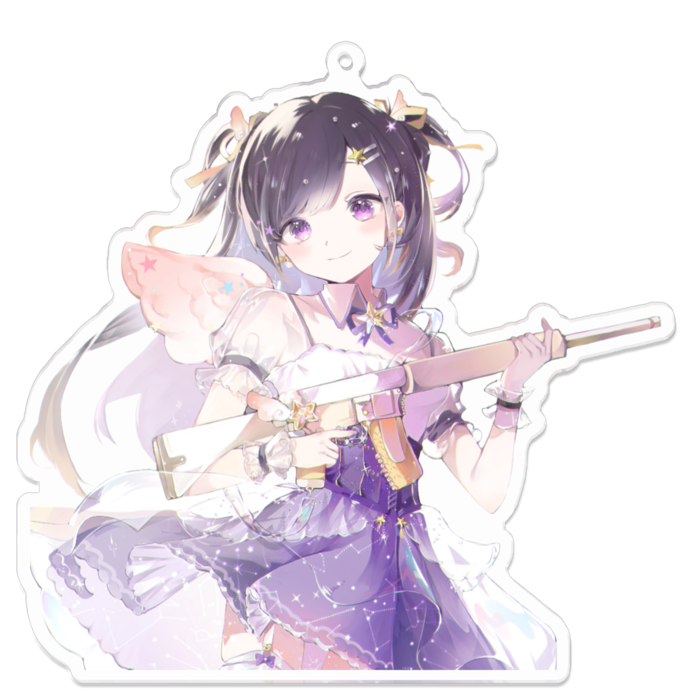 アクリルキーホルダー - 100 x 100 (mm)