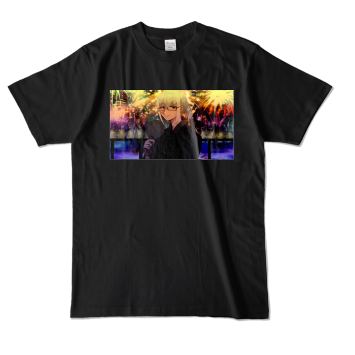 カラーTシャツ - L - ブラック (濃色)