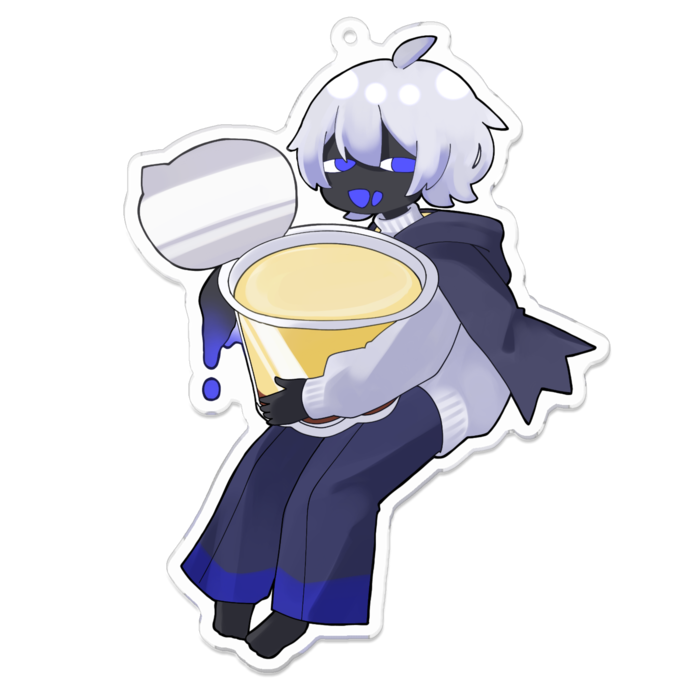 アクリルキーホルダー - 100 x 100 (mm)