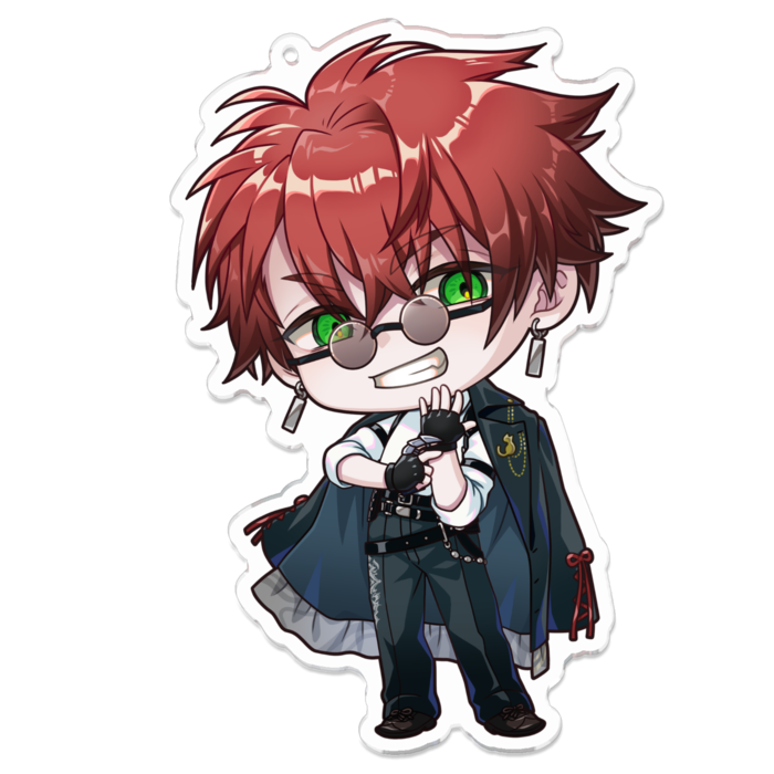 アクリルキーホルダー - 100 x 100 (mm)