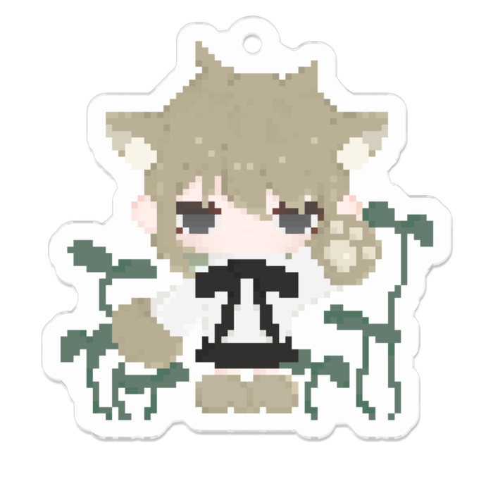 アクリルキーホルダー - 50 x 50 (mm)