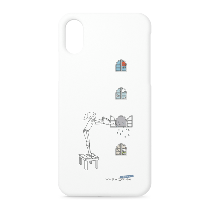 rainy iPhoneケース - iPhone XS / X - 正面印刷のみ