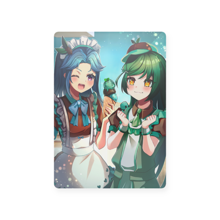 トレーディングカード【チョコミント＆ゼリー】