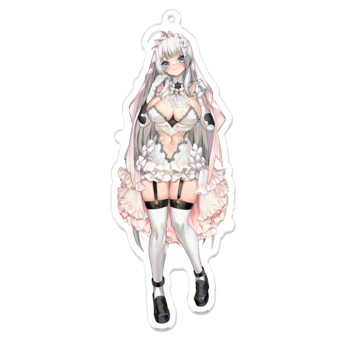 アクリルキーホルダー - 100 x 100 (mm)