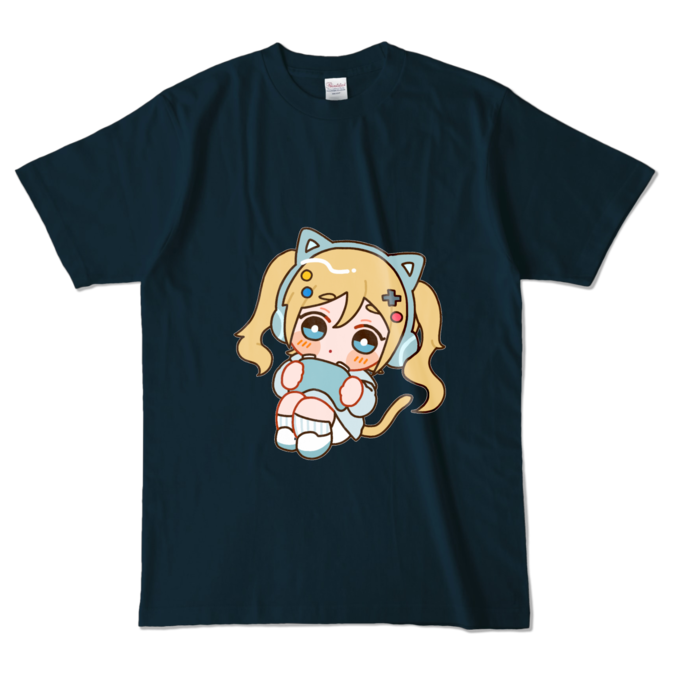 カラーTシャツ - L - ネイビー (濃色)