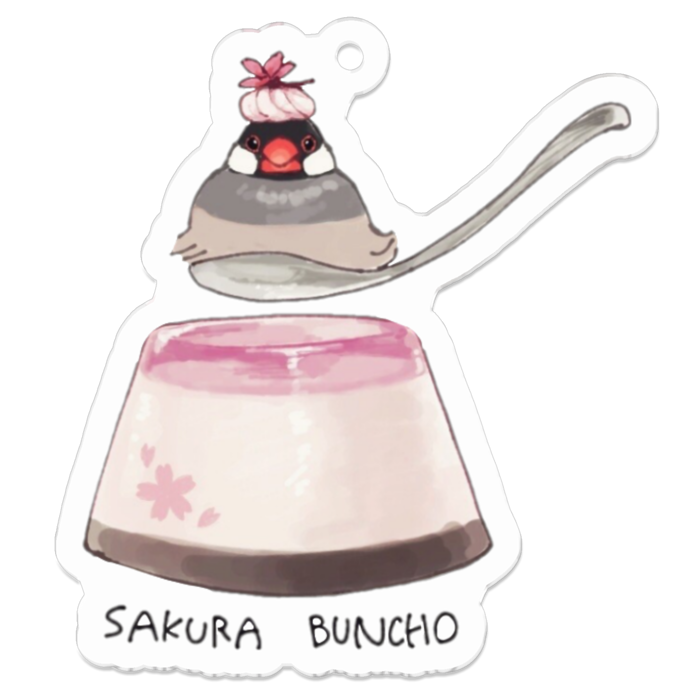 アクリルキーホルダー（コーティング） - 50 x 50 (mm)