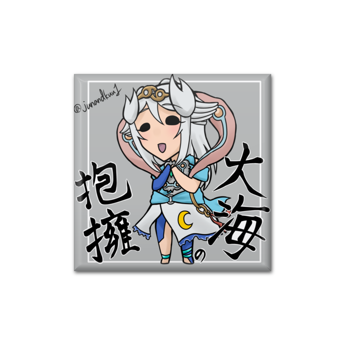 缶バッジ - 四角形40mm