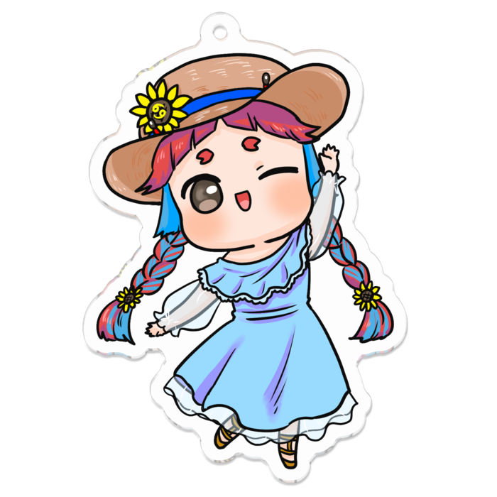 アクリルキーホルダー - 70 x 70 (mm)