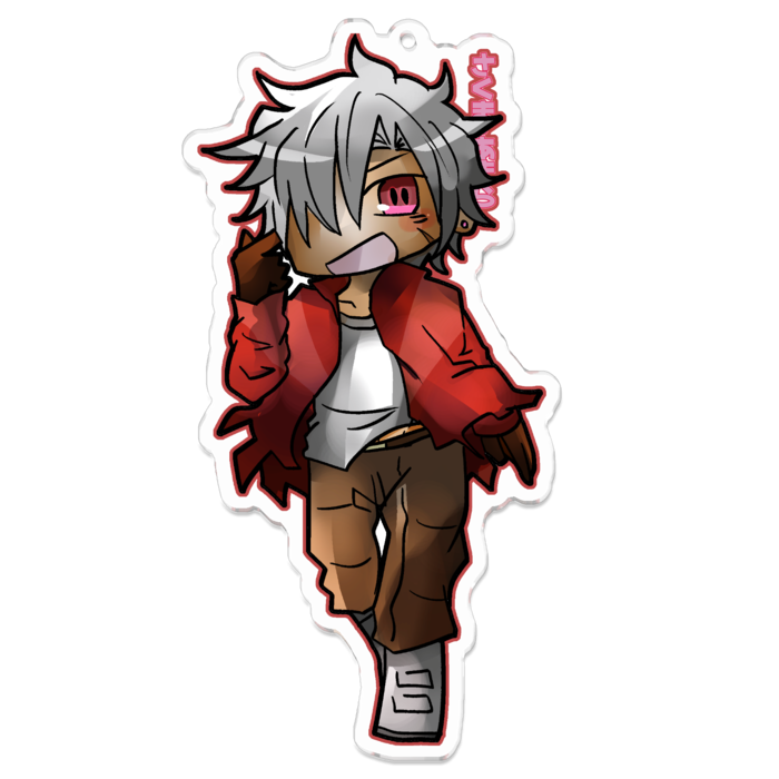 アクリルキーホルダー - 100 x 100 (mm)