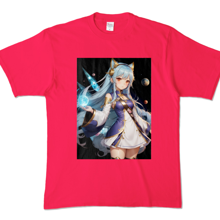 カラーTシャツ - XL - ホットピンク (濃色)