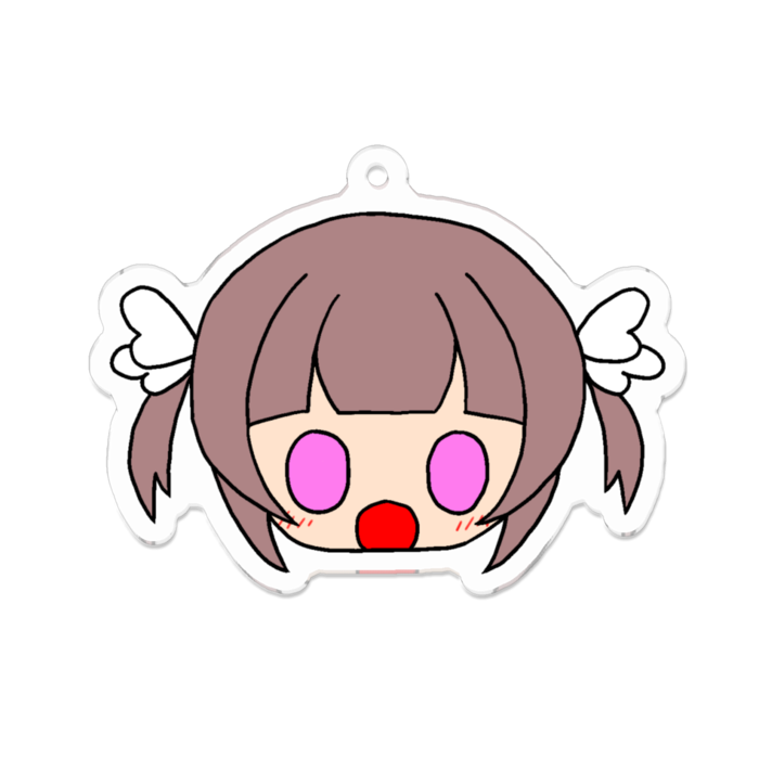 アクリルキーホルダー - 70 x 70 (mm)
