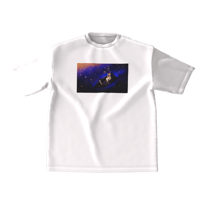 ビッグシルエットTシャツ - M - 両面