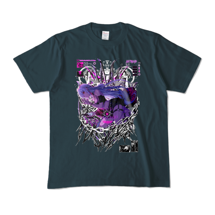 カラーTシャツ - M - デニム (濃色)