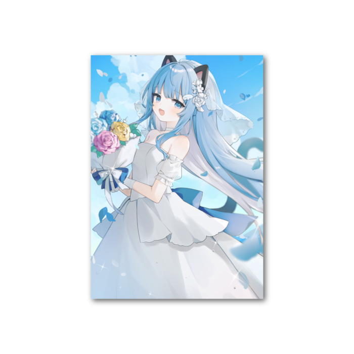 フォト風カード - 縦 - 片面