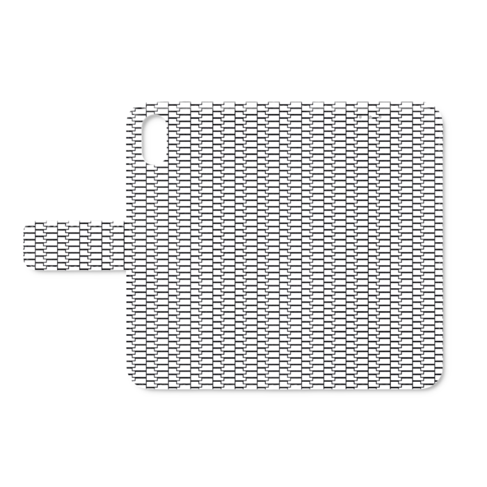 手帳型iPhoneケース - iPhone XS / X - ストラップ穴 なし
