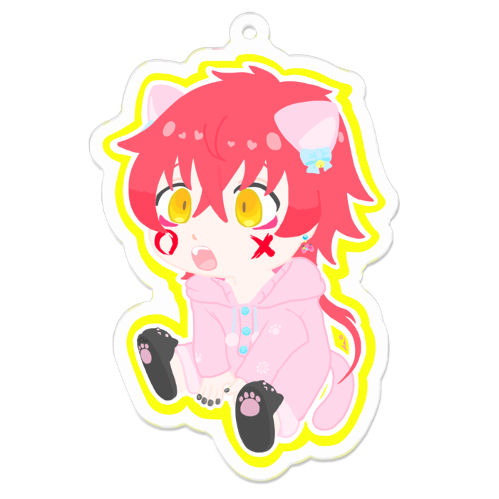 アクリルキーホルダー - 70 x 70 (mm)