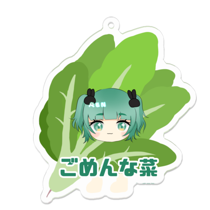 アクリルキーホルダー - 70 x 70 (mm)(1)