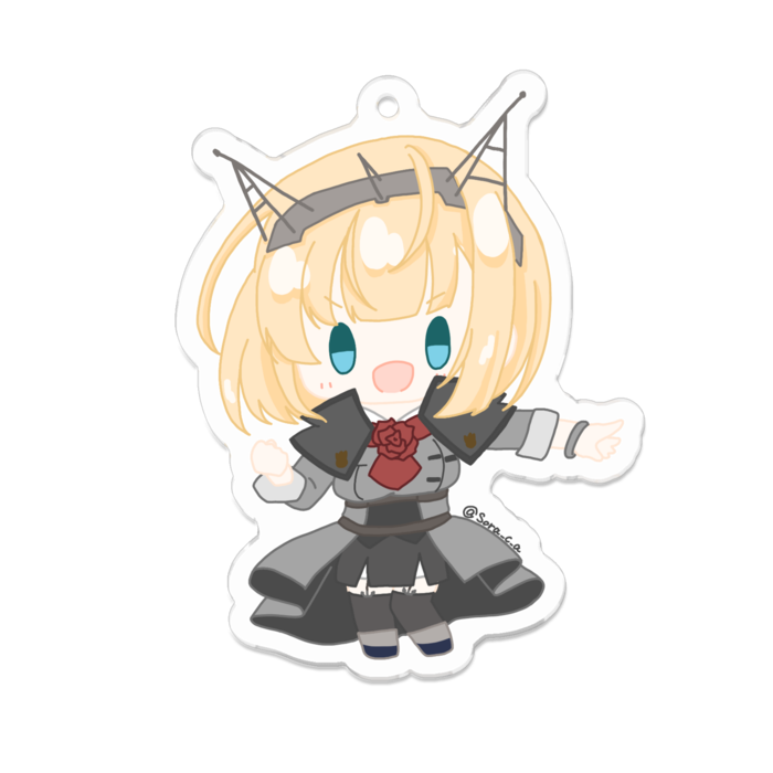 アクリルキーホルダー - 70 x 70 (mm)