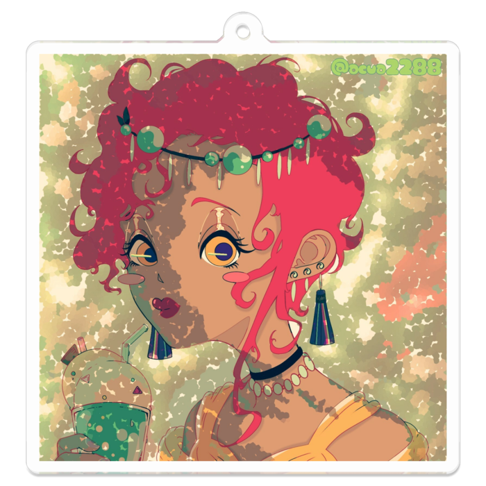 アクリルキーホルダー - 70 x 70 (mm)