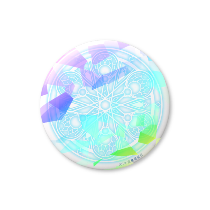 ホログラム缶バッジ - 44mm