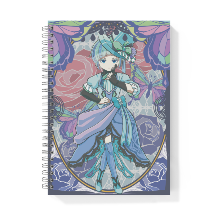 鮮青の少年 リングノート - A5 - 両面(1)