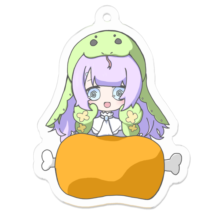 アクリルキーホルダー - 50 x 50 (mm)