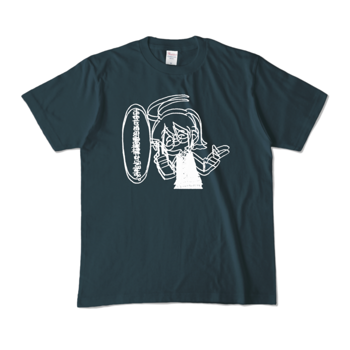 カラーTシャツ - M - デニム (濃色)