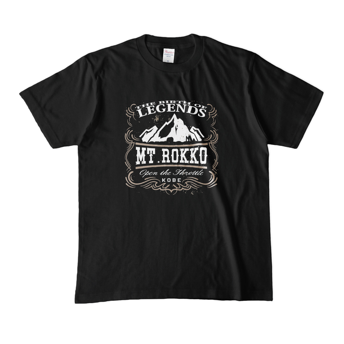 カラーTシャツ(濃色) - M - ブラック